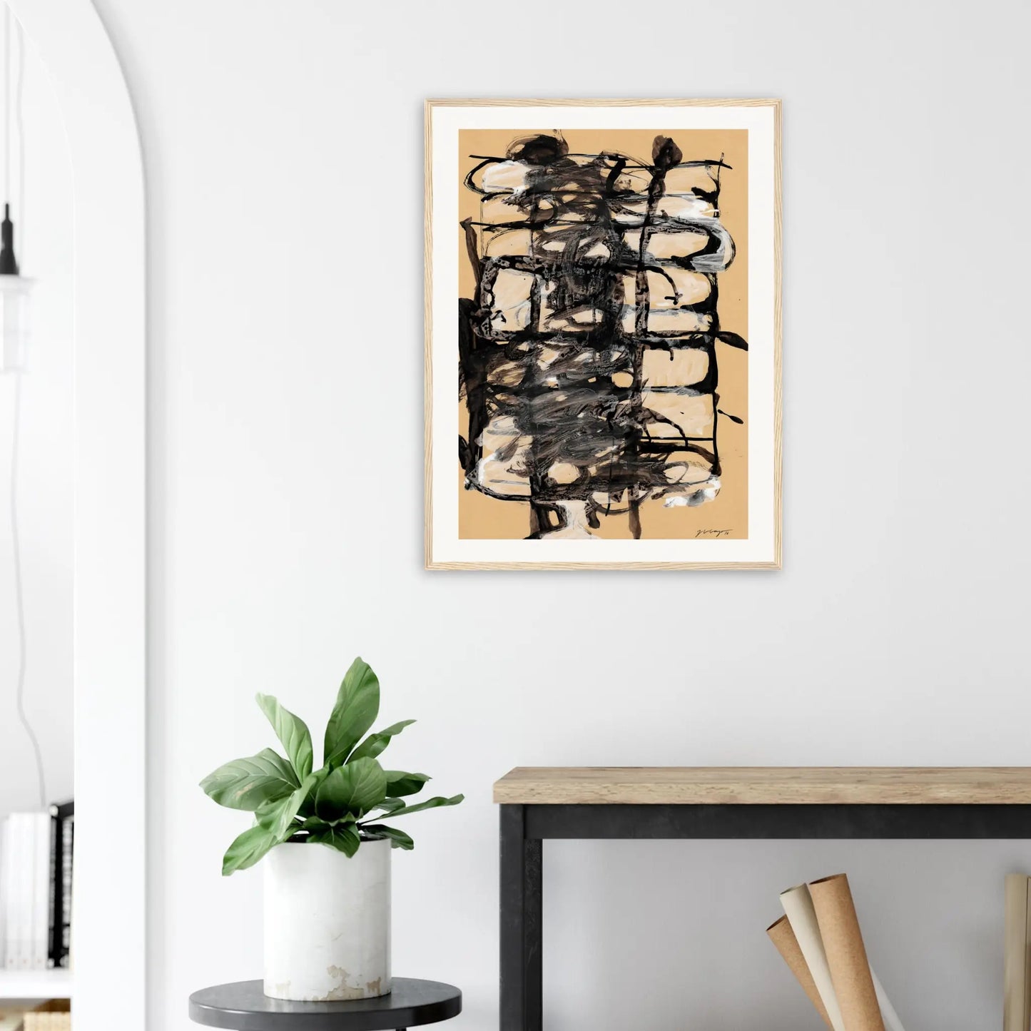 Expandable Beginning - Hints Of White #2 59Cm X 84Cm 23.4Inches 33.1Inches / Print Only Giclée