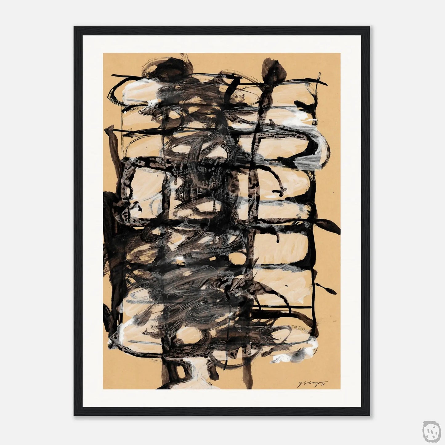 Expandable Beginning - Hints Of White #2 Giclée