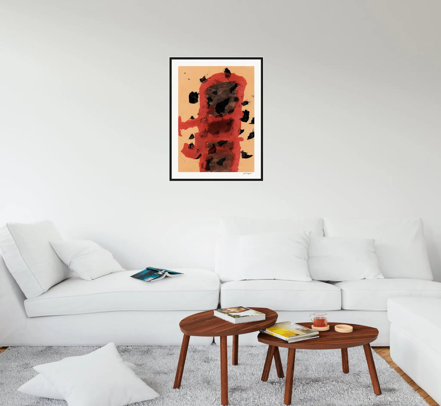 Expandable Beginning - Sanguine #2 59Cm X 84Cm 23.4Inches 33.1Inches / Black Giclée