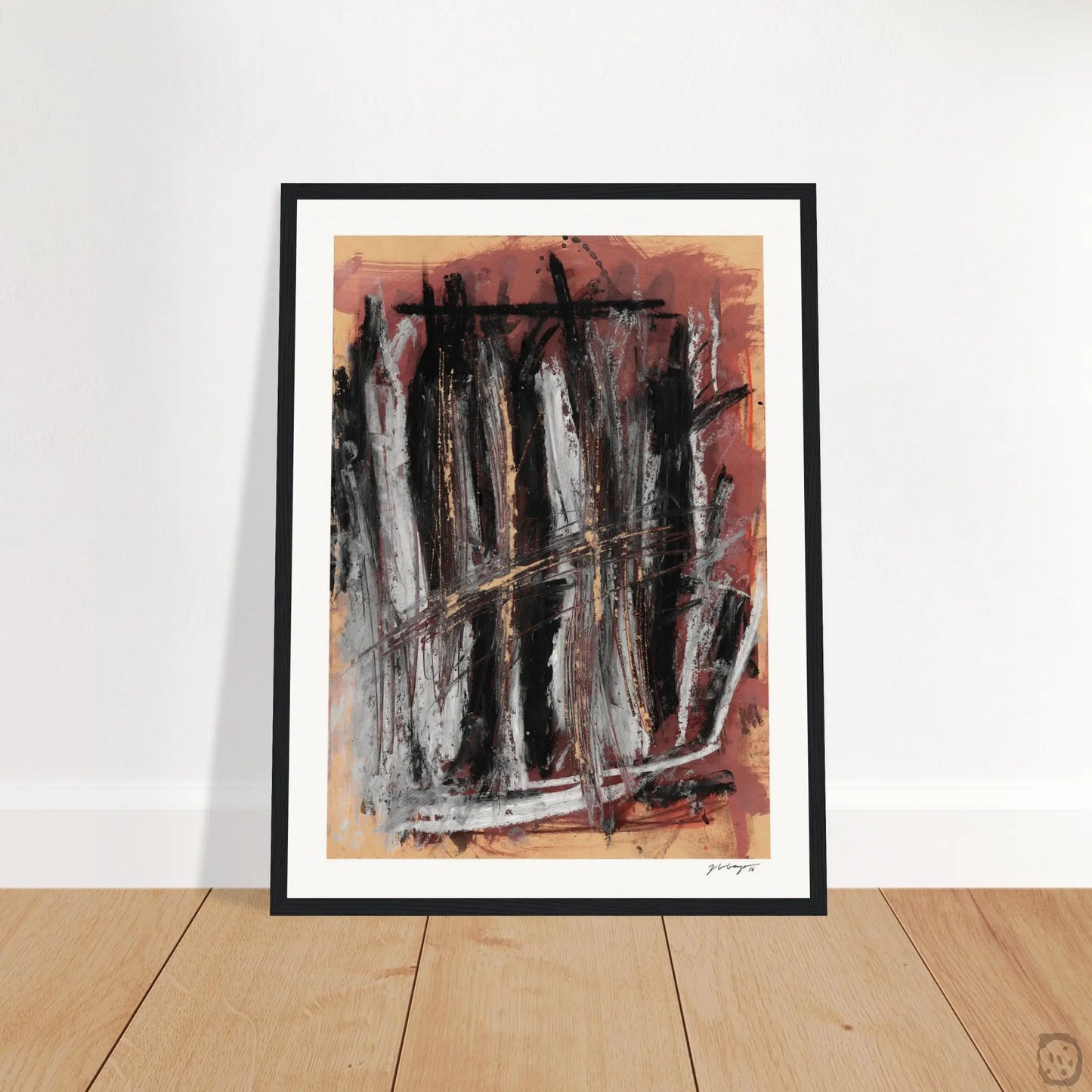 Expandable Beginning - Scratched Paper #2 Giclée