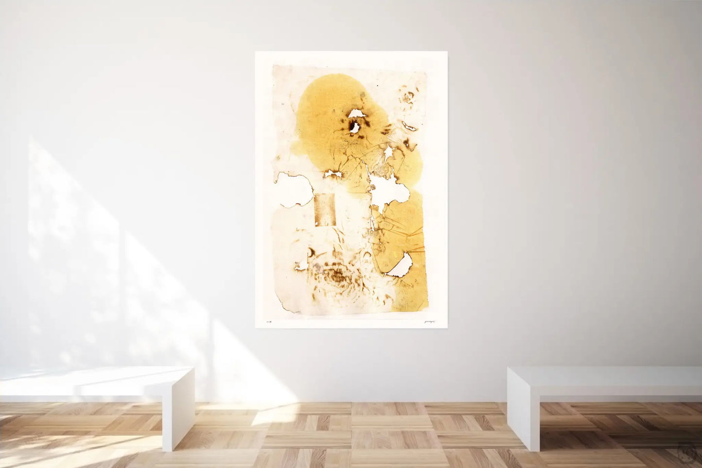 Fire And Ashes - Chine Collé #1 Giclée