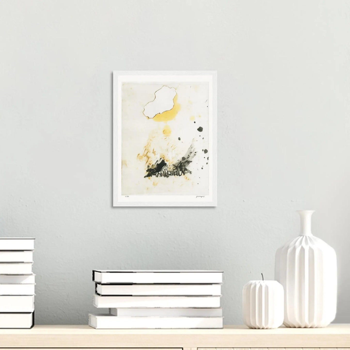 Fire And Ashes - Chine Collé #2 30Cm X 40Cm 11.8Inches 15.8Inches / White Giclée