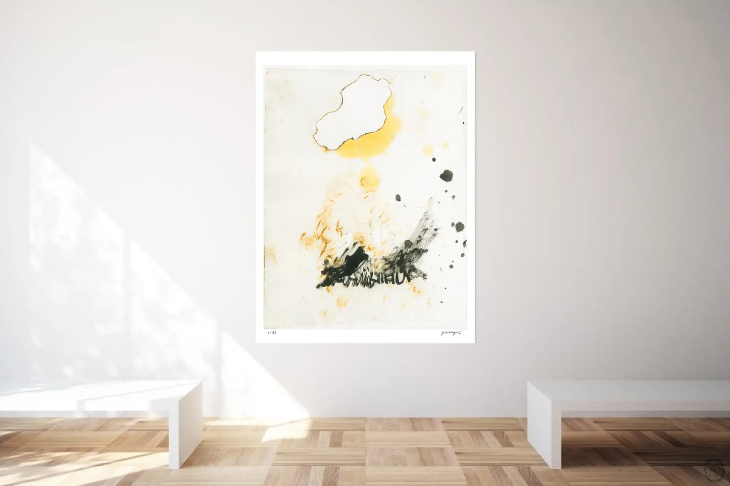 Fire And Ashes - Chine Collé #2 Giclée