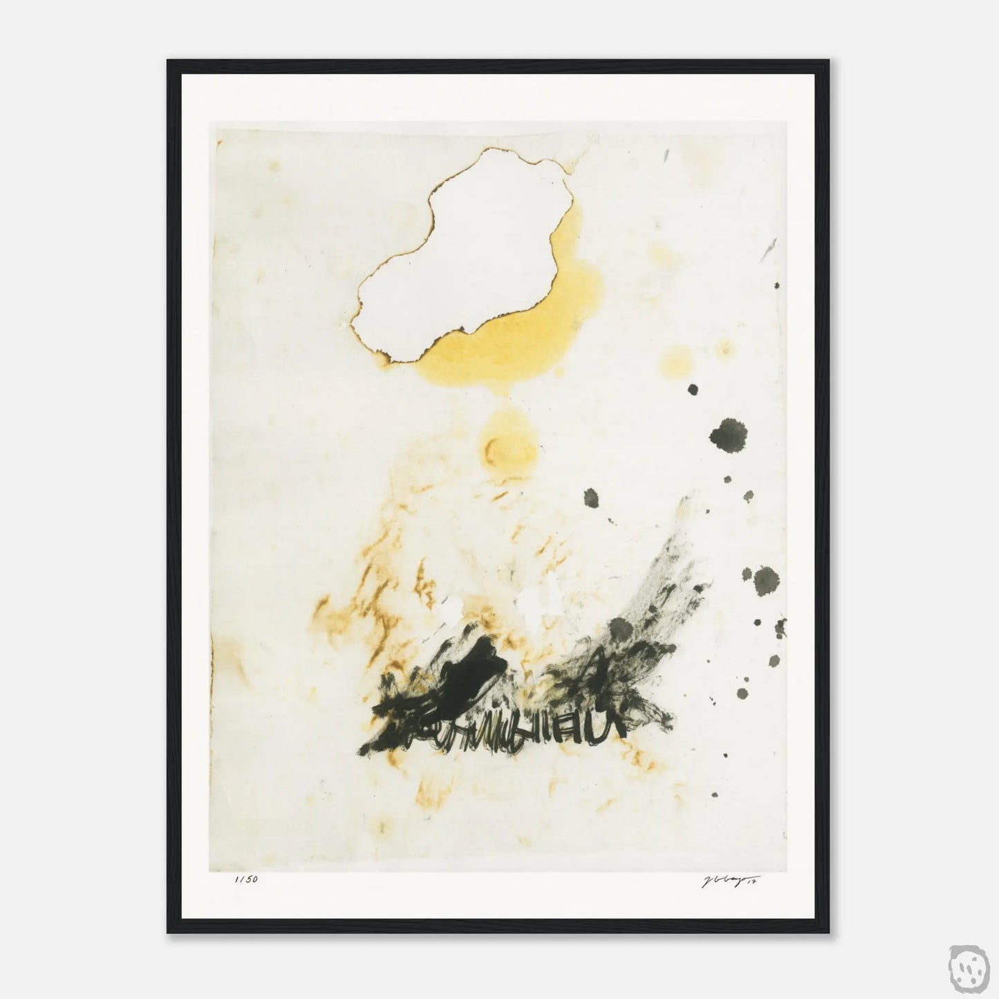 Fire And Ashes - Chine Collé #2 Giclée