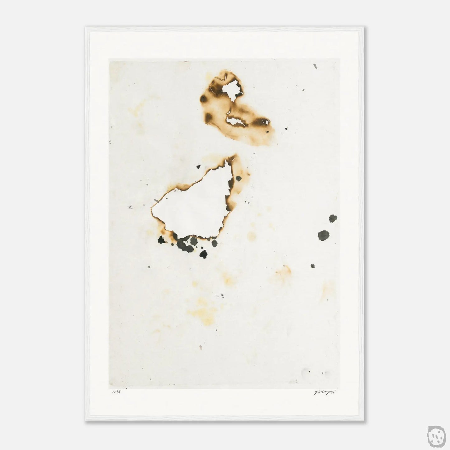 Fire And Ashes - Chine Collé #3 Giclée