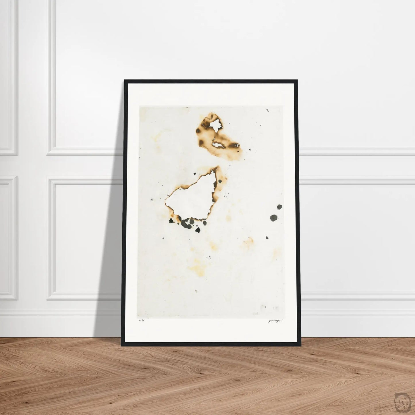 Fire And Ashes - Chine Collé #3 Giclée