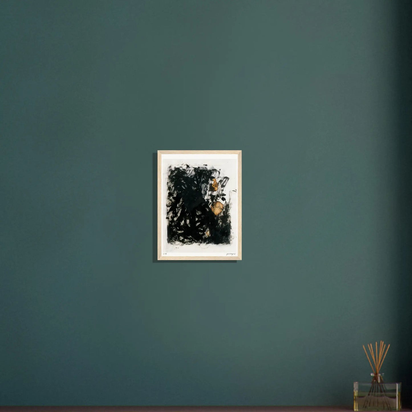 Fire And Ashes - Chine Collé #6 28Cm X 35Cm 11.0Inches 13.8Inches / Oak Giclée