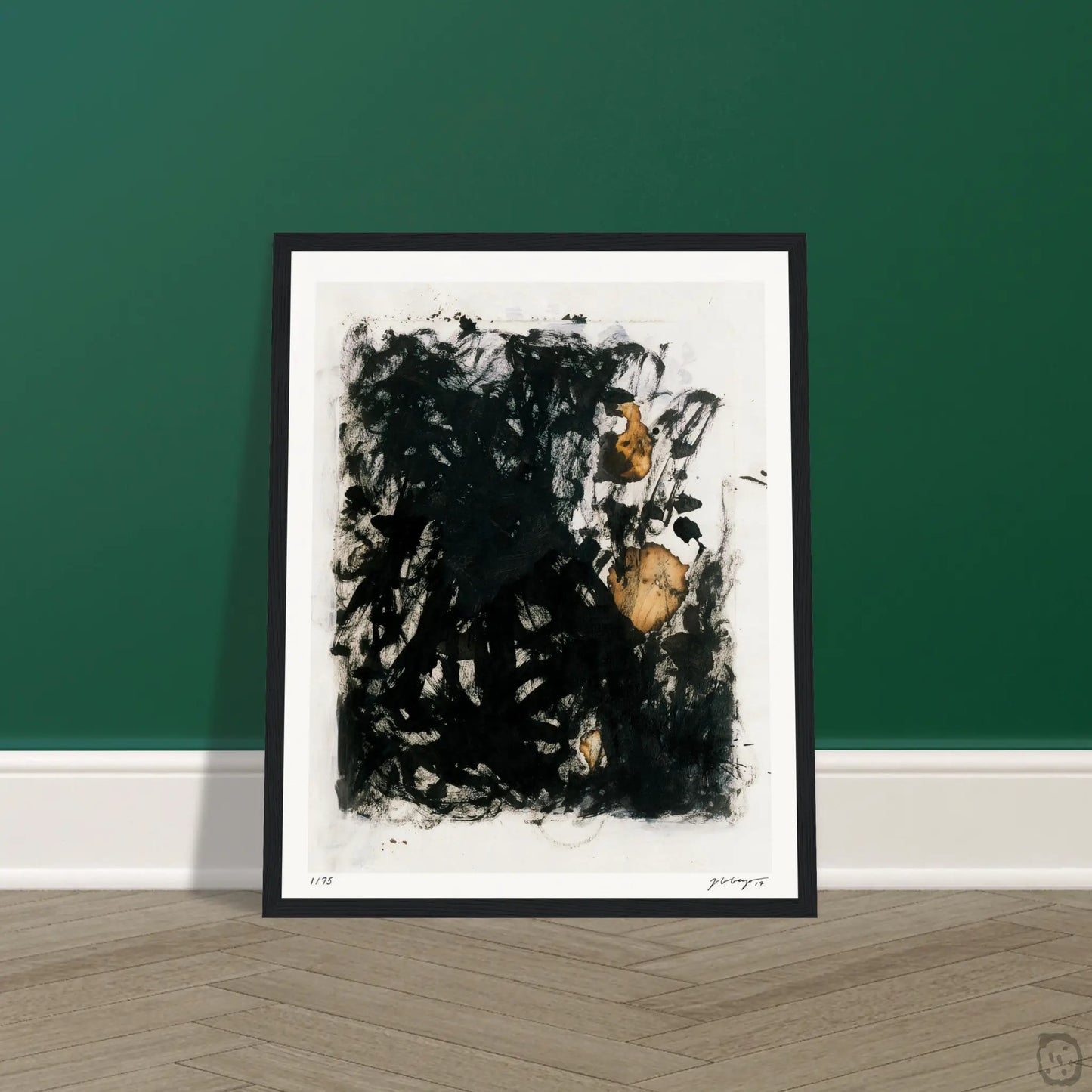 Fire And Ashes - Chine Collé #6 Giclée