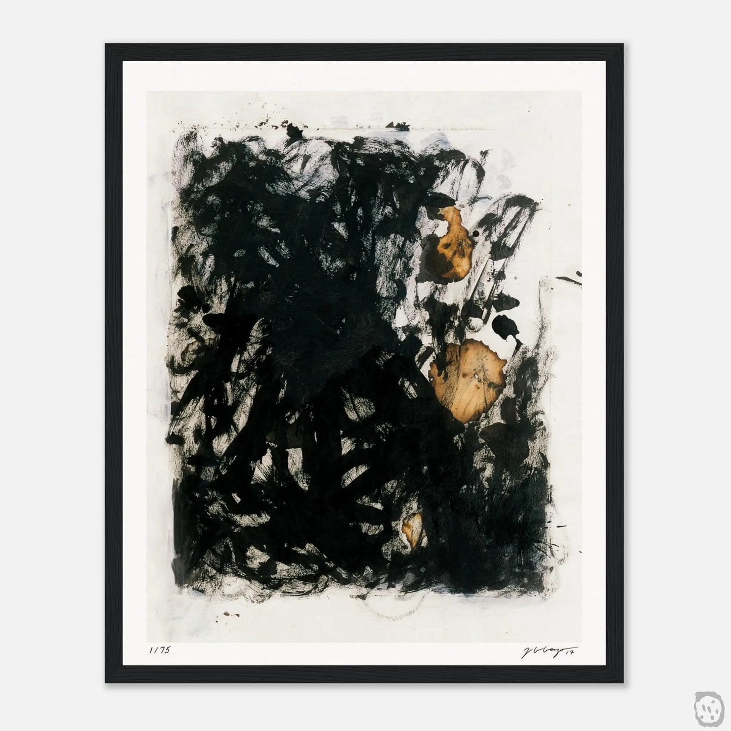 Fire And Ashes - Chine Collé #6 Giclée