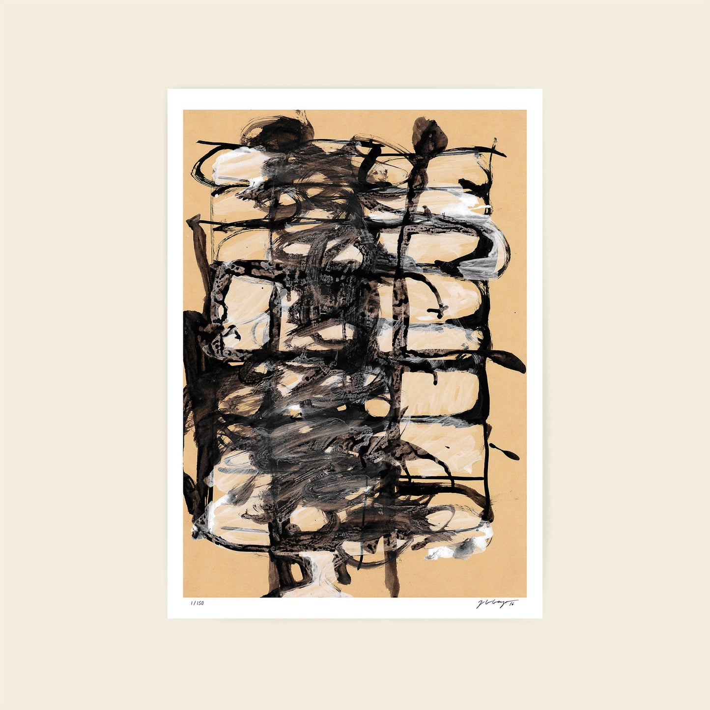 Expandable Beginning - hints of white #2