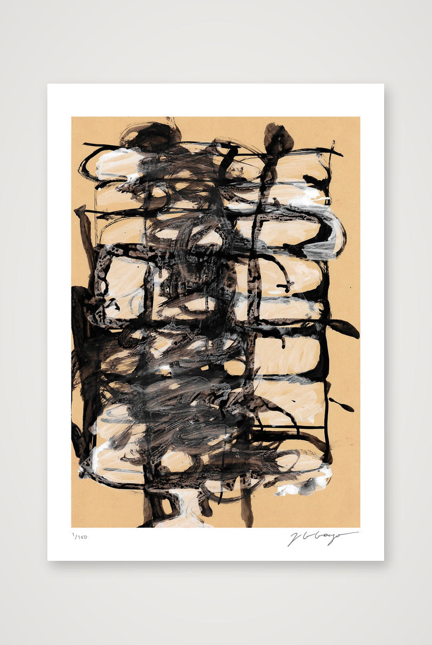 Expandable Beginning - hints of white #2 — A3 (30×42cm, 12×17") Print only