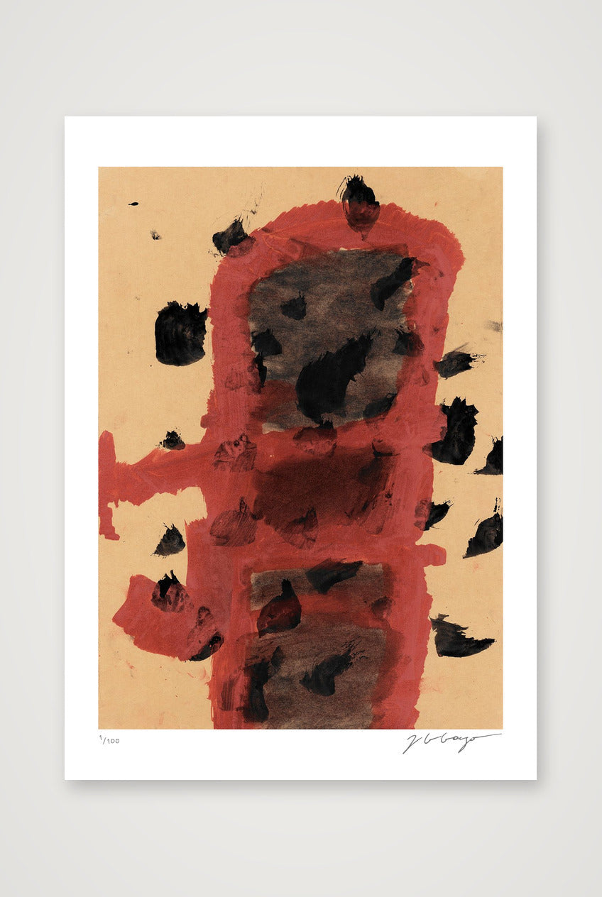 Expandable Beginning - sanguine #2 — 42×59cm, 17×23" Print only