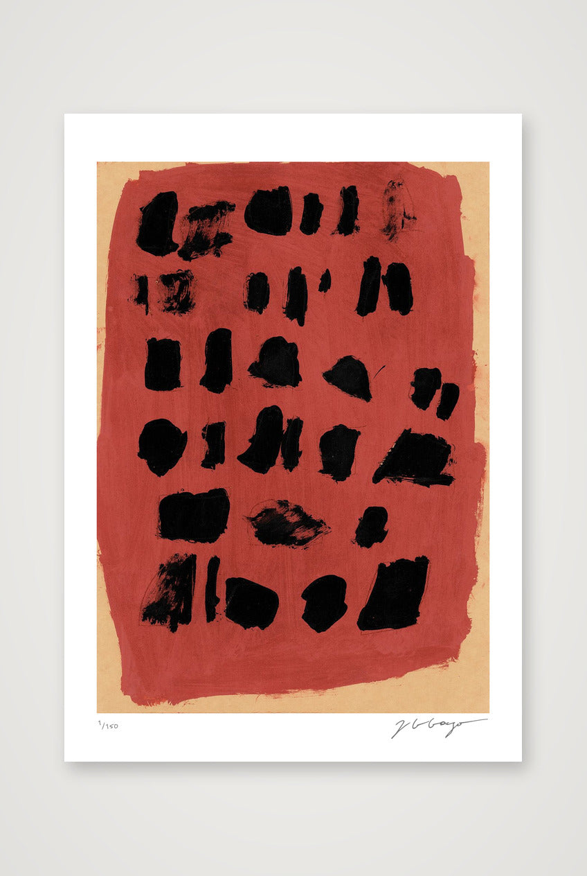 Expandable Beginning - sanguine #1 — A3 (30×42cm, 12×17") Print only