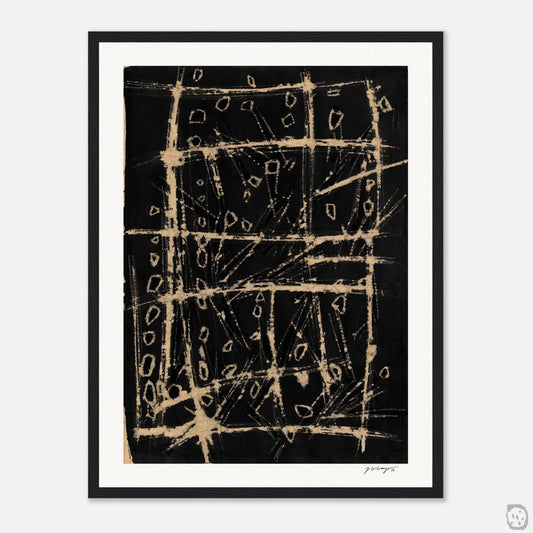 Expandable Beginning - Scratched Paper #1 Giclée