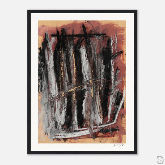 Expandable Beginning - Scratched Paper #2 Giclée